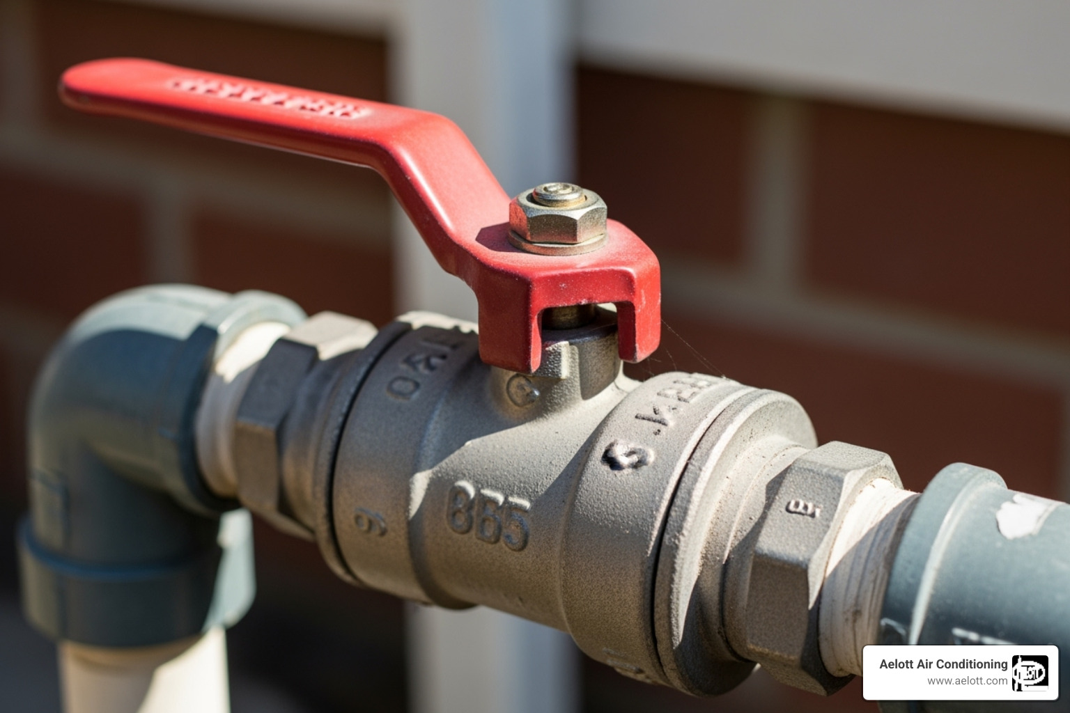 main water shut-off valve - plumbing leak test rancho santa fe ca