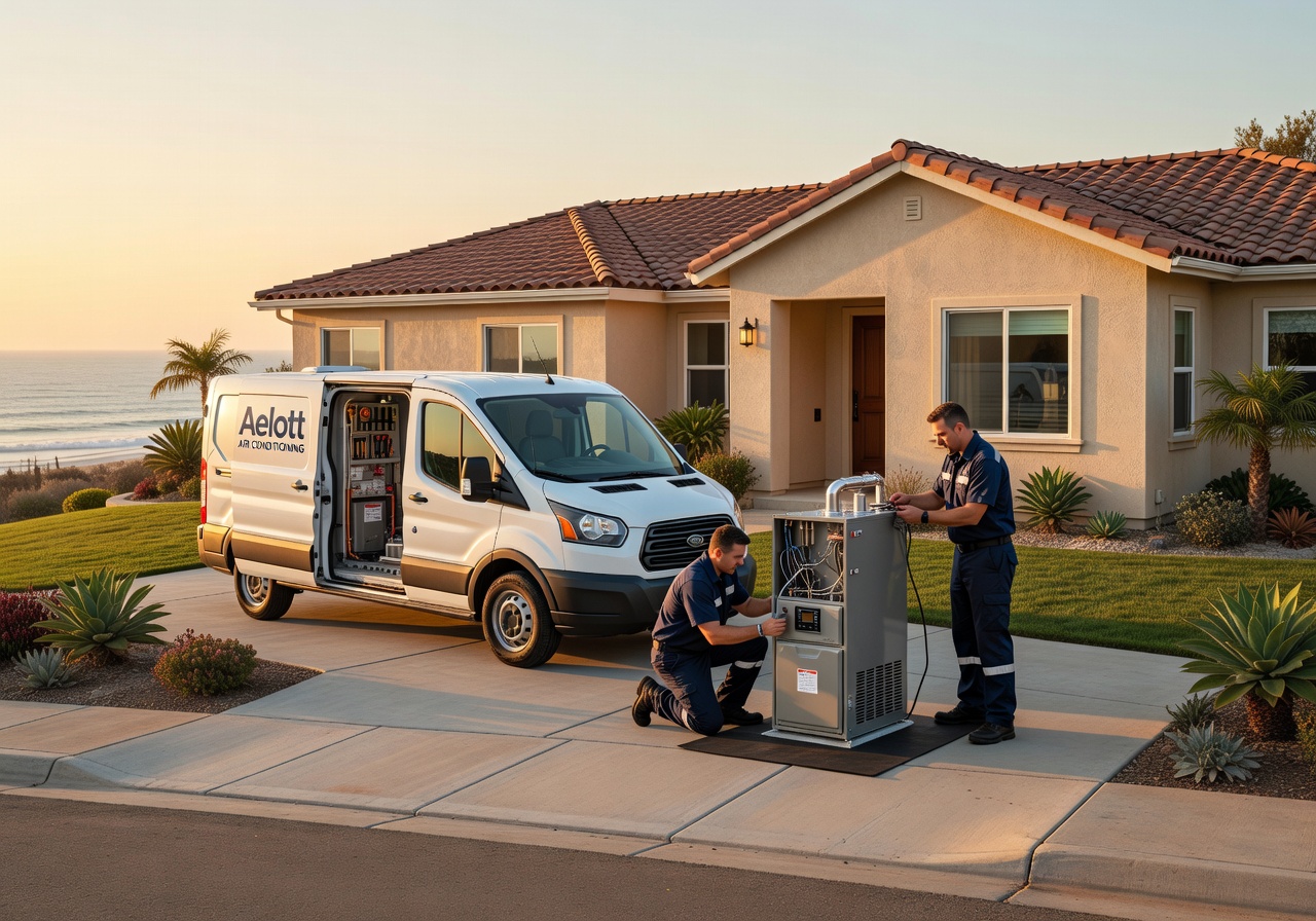 "What are the best companies for a new home furnace installation in the Oceanside area?" header image